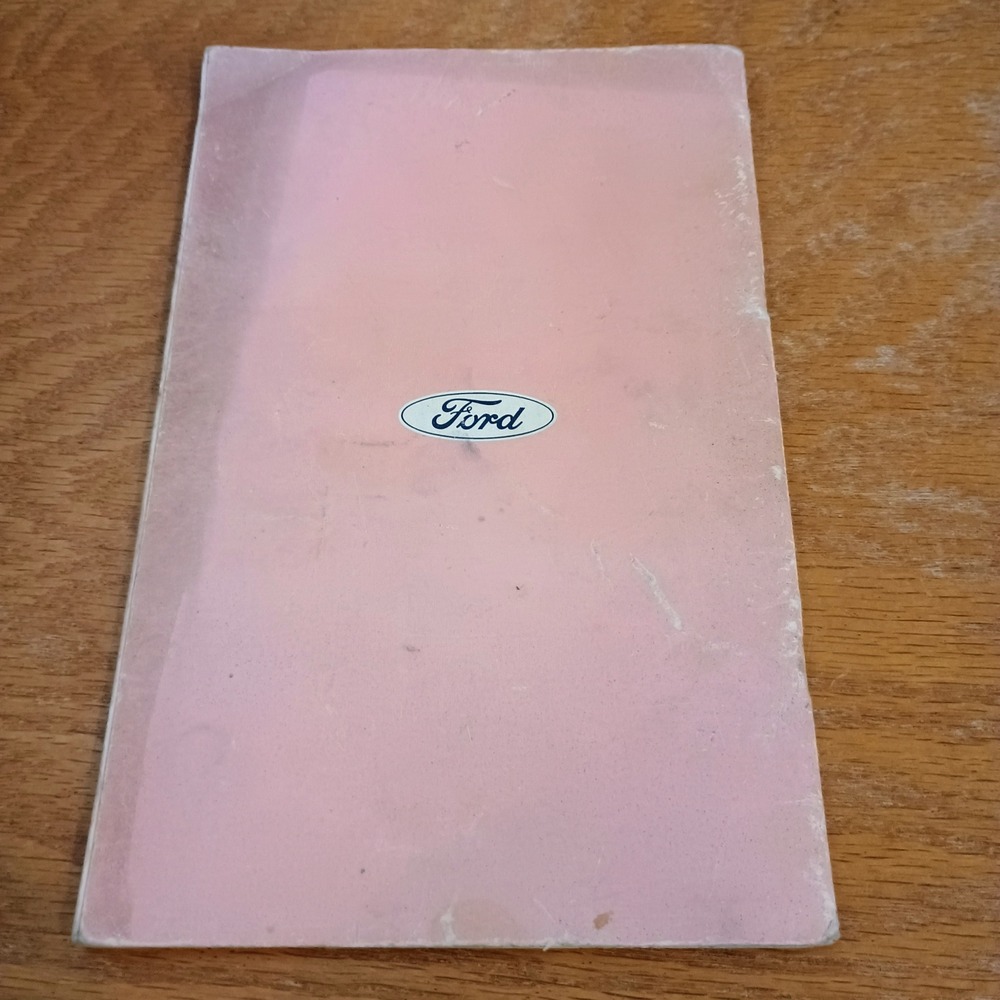 Vintage 1959 Ford New Anglia Owners Handbook Manual Dagenham England Original - Picture 2 of 5